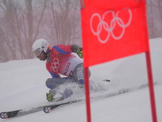 ONLINE prenos: Slalom mužov - 1. kolo na ZOH 2022 v Pekingu (Adam Žampa, Andreas Žampa).