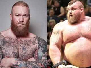 Hafþór Júlíus Björnsson a Eddie Hall.