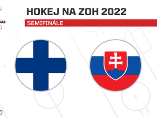 Slovensko vs. Fínsko: ONLINE prenos zo zápasu v semifinále na ZOH Peking 2022 dnes (hokej).
