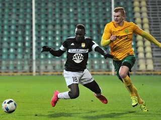 Peter Puček ešte v drese Žiliny.