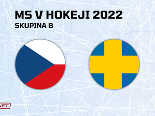 Česko - Švédsko, ONLINE prenos zo zápasu na MS v hokeji 2022.
