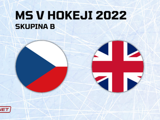 Česko - Veľká Británia, ONLINE prenos zo zápasu na MS v hokeji 2022.