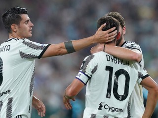 Futbalisti Juventusu Turín.