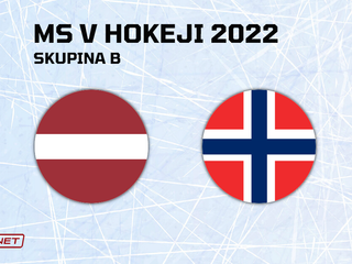 Lotyšsko - Nórsko, ONLINE prenos zo zápasu na MS v hokeji 2022.