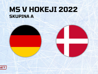 Nemecko - Dánsko, ONLINE prenos zo zápasu na MS v hokeji 2022.