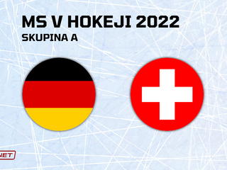 Nemecko - Švajčiarsko, ONLINE prenos zo zápasu na MS v hokeji 2022.