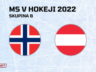 Nórsko - Rakúsko, ONLINE prenos zo zápasu na MS v hokeji 2022.