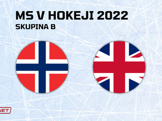 Nórsko - Veľká Británia, ONLINE prenos zo zápasu na MS v hokeji 2022.