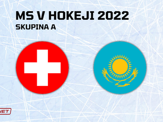 Švajčiarsko - Kazachstan, ONLINE prenos zo zápasu na MS v hokeji 2022.