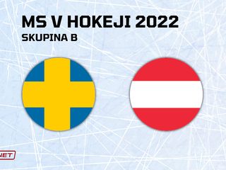 Švédsko - Rakúsko, ONLINE prenos zo zápasu na MS v hokeji 2022.