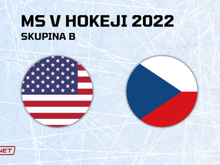 USA - Česko, ONLINE prenos zo zápasu na MS v hokeji 2022.