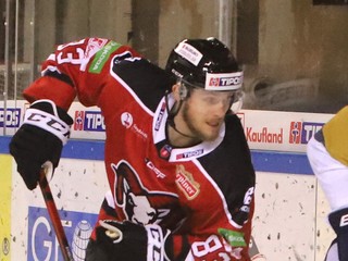 Victor Björkung v drese HC '05 Banská Bystrica