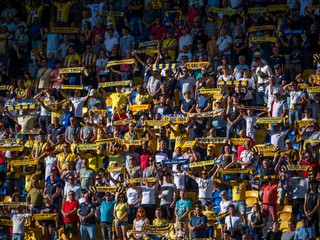 Fanúšikovia DAC Dunajská Streda.