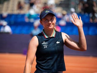 Francúzska tenistka Fiona Ferrová.