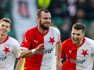 Futbalisti SK Slavia Praha.