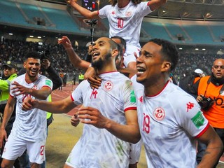 Futbalisti Tuniska.