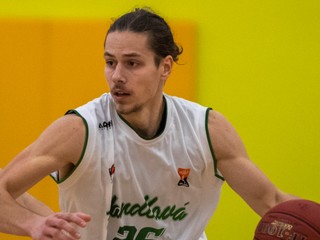 Branislav Pipíška v drese MBK Baník Handlová.