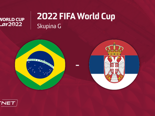 Brazília - Srbsko: ONLINE prenos zo zápasu na MS vo futbale 2022 dnes.
