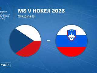 Česko - Slovinsko, ONLINE prenos zo zápasu na MS v hokeji 2023 LIVE.