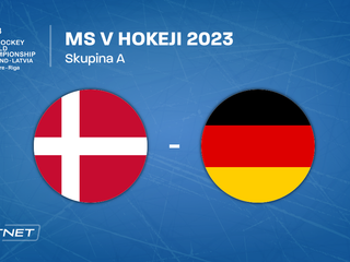 Dánsko - Nemecko, ONLINE prenos zo zápasu na MS v hokeji 2023 LIVE.