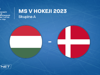 Maďarsko - Dánsko, ONLINE prenos zo zápasu na MS v hokeji 2023 LIVE.