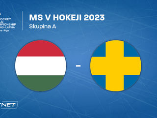 Maďarsko - Švédsko, ONLINE prenos zo zápasu na MS v hokeji 2023 LIVE.