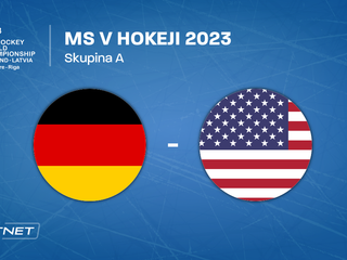 Nemecko - USA, ONLINE prenos zo zápasu na MS v hokeji 2023 LIVE.