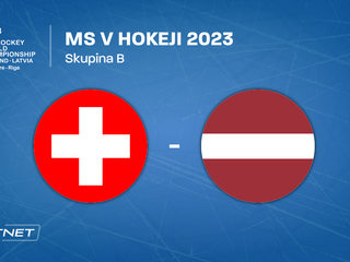 Švajčiarsko - Lotyšsko, ONLINE prenos zo zápasu na MS v hokeji 2023 LIVE.