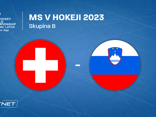 Švajčiarsko - Slovinsko, ONLINE prenos zo zápasu na MS v hokeji 2023 LIVE.