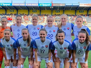 Slovenské futbalistky.