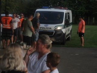 Privolaná polícia na zápas Slovnaft Cupu: ŠK Nacina Ves – Partizán Bardejov.
