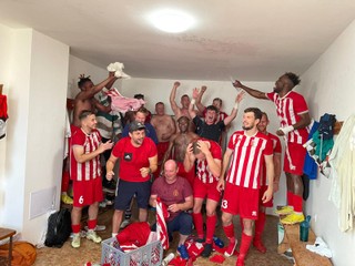 Futbalisti Svätého Jura.