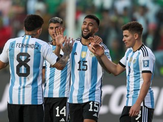 Futbalisti Argentíny. 