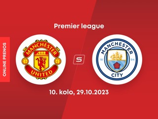 Manchester United - Manchester City: ONLINE prenos z 10. kola Premier League. 