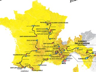 Trasa Tour de France 2024.