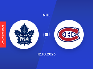 Toronto Maple Leafs - Montreal Canadiens: ONLINE prenos zo zápasu NHL. Hrá aj Juraj Slafkovský.