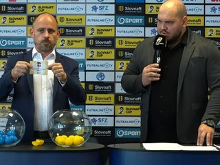 Momentka zo žrebovania.
