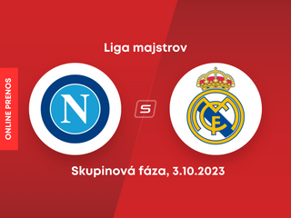SSC Neapol - Real Madrid: ONLINE prenos zo zápasu Ligy majstrov (skupina C).