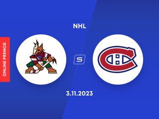 Arizona Coyotes - Montreal Canadiens: ONLINE prenos zo zápasu NHL.