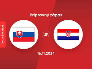 Slovensko - Chorvátsko: ONLINE prenos z prípravného zápasu hráčov do 21 rokov.

