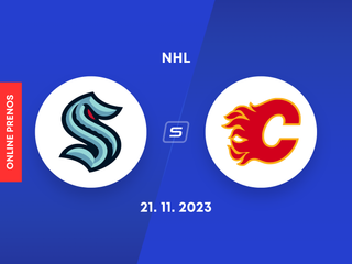 Seattle Kraken - Calgary Flames: ONLINE prenos zo zápasu NHL. 