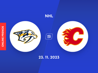 Nashville Predators - Calgary Flames: ONLINE prenos zo zápasu NHL. 