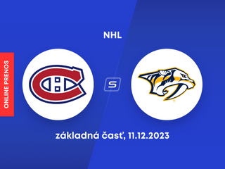 Montreal Canadiens - Nashville Predators: ONLINE prenos zo zápasu NHL.