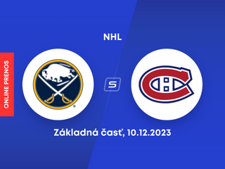 Buffalo Sabres - Montreal Canadiens: ONLINE prenos zo zápasu NHL.