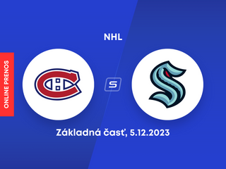 Montreal Canadiens - Seattle Kraken: ONLINE prenos zo zápasu NHL.