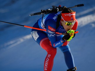 Slovenská biatlonistka Mária Remeňová