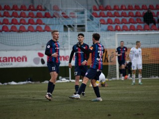 Futbalisti FC ViOn Zlaté Moravce.