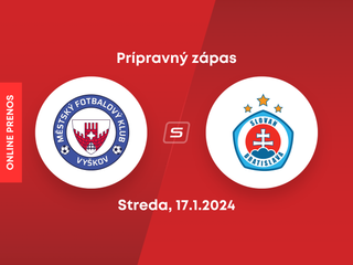 MFK Vyškov - ŠK Slovan Bratislava: ONLINE prenos z prípravného zápasu