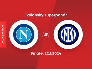 SSC Neapol - Inter Miláno: ONLINE prenos z finálového zápasu talianskeho Superpohára.