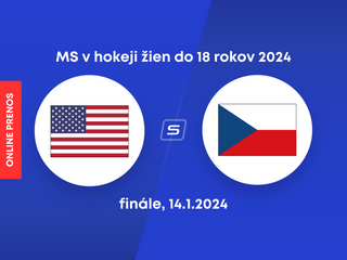 USA - Česko: ONLINE prenos z MS v hokeji žien do 18 rokov 2024.